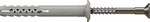 Kołek do szybkiego montażu (PZ2) 6x40 kołnierz (100/1800/126000) STALCO KSMK06040100 -100SZT